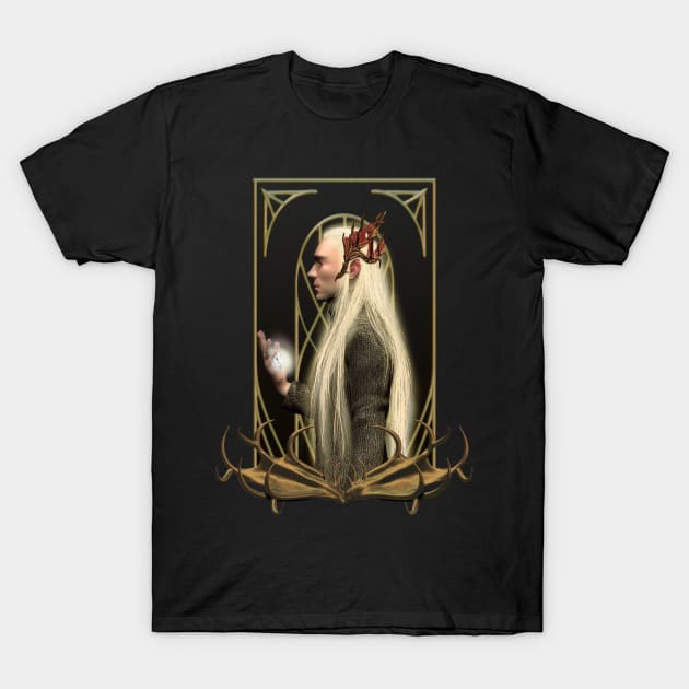 Thranduil and the Arkenstone T-Shirt by Liquid Feline